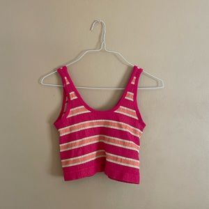 Urban Outfitters Multi Colored Seamless Tank Top.